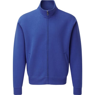 Russell Heren Authentiek Sweatshirt-jasje met volledige ritssluiting (Helder Koninklijk)