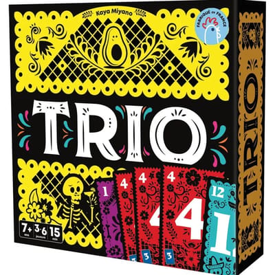 Asmodee Trio, Kaartspel, Aftrekken, 7 jaar, Familiespel