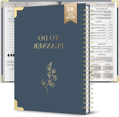 Afsprakenkalender met Lijst Blok voor Efficiënte Planning en Organisatie, Ideaal voor Thuis en Op Kantoor