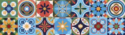 Zelfklevende stickers voor traptreden en stootborden - JOSEPHA - 2 stroken van 18x126 cm