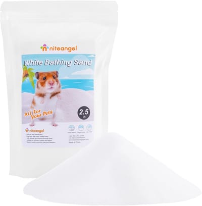 Stofvrij Woestijnbadzand voor Hamsters en Kleine Huisdieren - 2,5 lbs