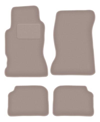 Beige veloursmatten voor: Honda Legend II coupé (1991-1996)