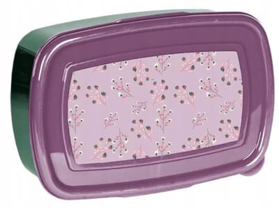Paso Lunchbox Meisjes Bloemen - Lekvrij & BPA-Vrij