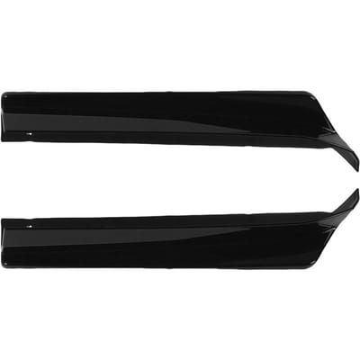 2 Pièces Diffuseur Latéral de Pare-chocs Arrière Gauche Droit Léger Facile à Installer Remplacement pour Impreza WRX STI VA 2015 2021 Brillant black