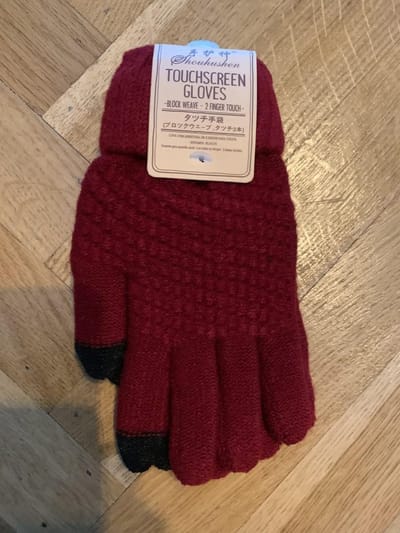 Touchscreen-Touch-Handschoenen-Zwart-One Size-Stretch-Mobiel-Unisex