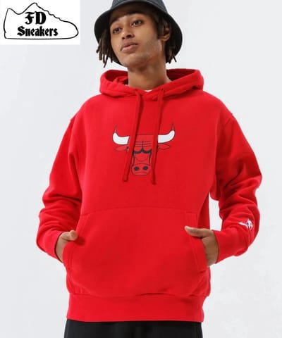 Nike X Chicago Bulls Hoodie - Heren - Trui - NBA - Rood - L