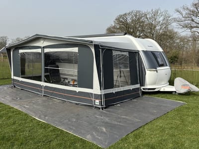 tentdoek - tentzeilbescherming - gronddoek - grondzeil = 10 x 4.20 mtr - 130 gr p/m²