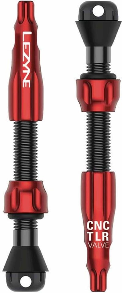Lezyne Tubeless ventiel CNC TLR ventiel Pro 44 mm - rood