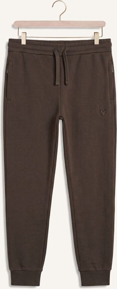 Lyle & Scott Heavy Weight Sweatpant Jongens - trainingsbroek - Bruin - Maat 152/158