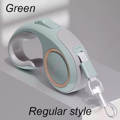 Hond Kat Verstelbaar Duurzaam Trektouw 3M 5M Huisdier Hond Automatisch Intrekbaar Trektouw Flexibel Kleine Middelgrote Honden Huisdier Producten (Green,3m) groen