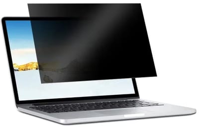 15.6” Laptop Privacy Screen Protector - Anti-Peep & Anti-Spy Matte Film voor Notebook PC - Glare-Reducing Beschermfolie