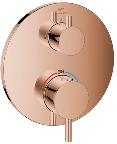 Grohe Atrio Thermostatische mengkraan voor 1 uitgang Brons, 24357DA0