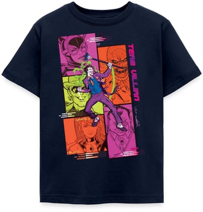 Batman Team Villain Met Joker En Strippanelen T-Shirt Kinderen