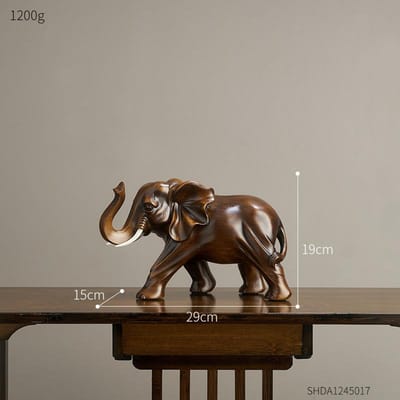 Stijl Geluksolifant Beeldje Huis Decoratief Eenvoudige Woonkamer Kamer Ruimte Decoraties TV Kast Ornament Verhuiscadeaus Nieuw Klassiek