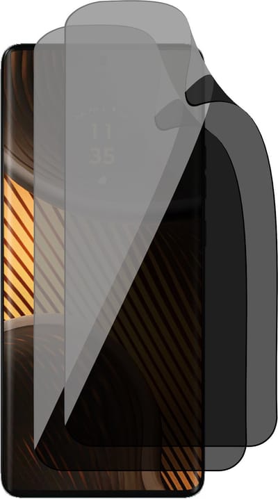Privacy Screenprotector geschikt voor Motorola Edge 50 Ultra - 2x FlexGuard Screen Protector
