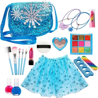 Kinder Make-up Set - Speel Make-up Wasbaar - Creatief Spelen - Veilig Voor Huid