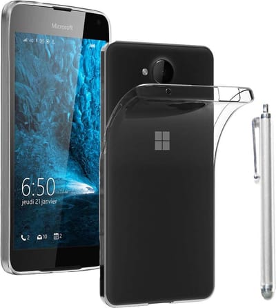 ebestStar - Hoes geschikt voor Microsoft Lumia 650, Back Cover, Beschermhoes anti-luchtbellen hoesje + Stift, Transparant