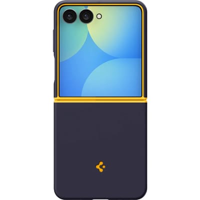 Spigen Nano Pop MagFit Hoesje Geschikt voor Samsung Galaxy Z Flip 8 - Back Cover Compatibel met MagSafe / Qi2 - Blauw