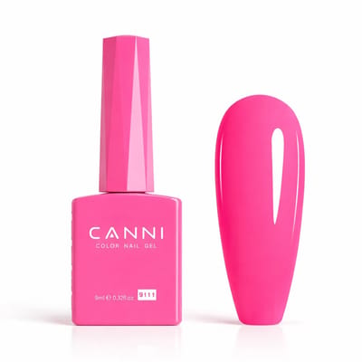 Canni - Gellak - 10 ml - HEMA-vrij - TPO-vrij - Gellak nagellak - Gel lak - Gel - Pink Gellac - Gellac - Gellak set kleuren - Gellak starterspakket - Gellak rood