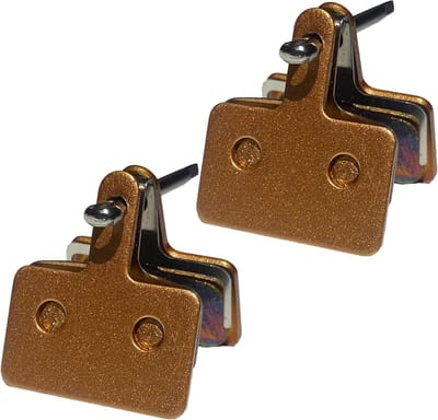 Kwalitatieve remblokken voor fietsen, lange levensduur, semi-metallic remblokken voor Shimano MT200, MT400 en MT500