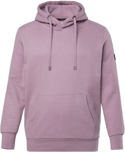JAY-PI - Heren - Hoodie loungewear capuchon kangoeroezak - Mauve - Maat 3XL