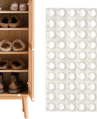 Meubelstempels, zelfklevend, 100 stuks deurstoppers, siliconen stempels, lijm voor poortstopper, Gommini paracolpi, zelfklevende toppen, kastdeurbumpers, voor platte laden