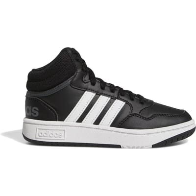 adidas Sportswear Hoops Mid Schoenen - Kinderen - Zwart