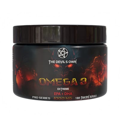 The Devils Own | Omega 3 | 200 Gelcaps 1000mg | 66 doseringen | Visolie | Vetzuren | Nutriworld