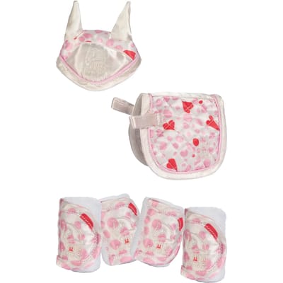 Zadeldoek - oorkap - bandages voor knuffelpony HKM