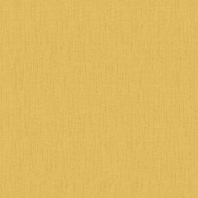 Uni kleuren behang Profhome 968586-GU textiel behang gestructureerd in used-look mat geel koolzaadgeel 5,33 m2