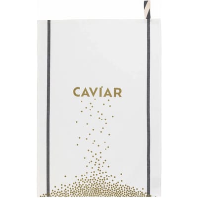 Theedoek La Cerise sur le Gâteau Caviar