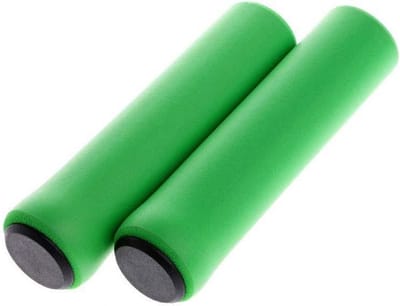 Superzachte fietsstuur, fiets siliconen antislip stuur antislip schokabsorberende handvatten [groen]