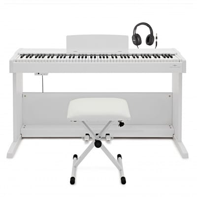 VISIONKEY-500 digitale pianobankpakket, mat wit
