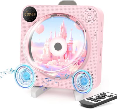 Draagbare CD-speler met Bluetooth 5.0 - Leuke en Functionele Muziekspeler voor Thuis en onderweg