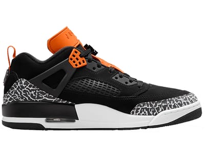 Jordan Spizike Sneakers Heren - Zwart - Maat 43 - Leer