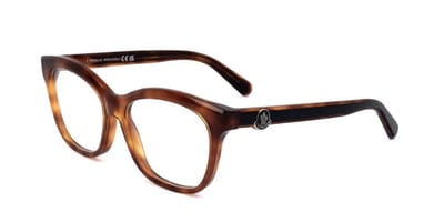 Moncler ML5183 Dark havana 53/16/140 WOMAN Brilmonturen