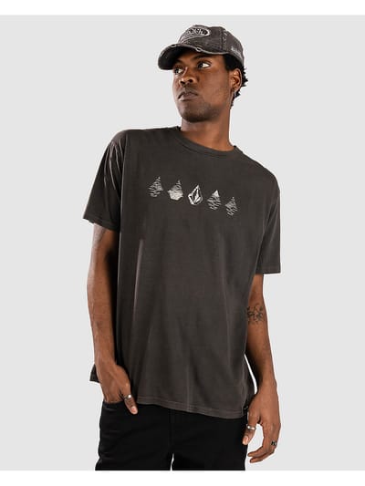 Volcom Lunar Phases T-Shirt zwart
