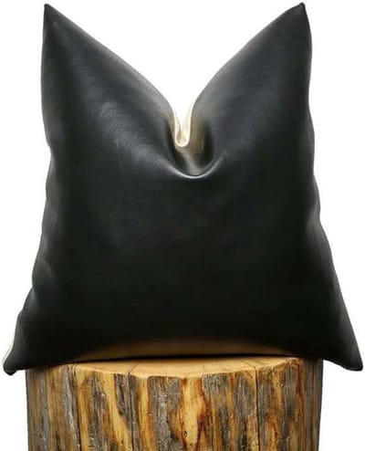 Decoratieve Kussenhoezen van Faux Leer - 45 x 45 cm Kussen voor Bank en Woondecoratie, Stijlvolle Accent voor je Interieur