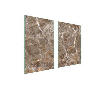TMK ArtDeko - Snijplank - 65x52 cm - Glas - Marble Design