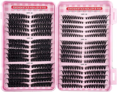 Individuele Wimperextensions, 560 Stuks, 30D tot 100D, 8-16 mm, Perfect voor Natuurlijke en Dramatische Looks, DIY Wimperverlenging