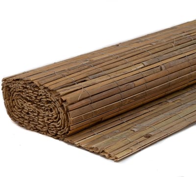 Wovar Gespleten bamboemat 100 x 500 x 0,8 cm op rol | Per Stuk