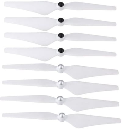 Allecto - 8 Stuks Zelfspannende Propeller Cw Quadcopter Blades