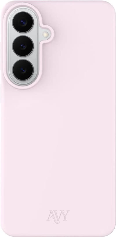 AVY Hoesje geschikt voor Samsung Galaxy S26 Plus | Compatibel met MagSafe | Back Cover | Liquid Silicone | Comfortabel in de Hand | Roze