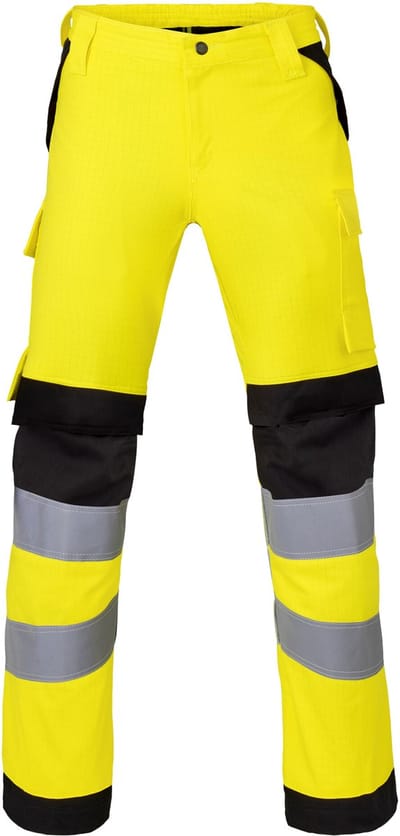 HAVEP Werkbroek Multiprotector 80572 - Fluo Geel/Charcoal - 48