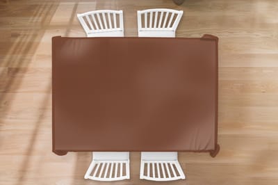 Tafelkleed - Tafellaken - 200x130 cm - Bruin - Donker - Kleuren - Binnen en Buiten