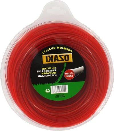 Gras trimmer lijn - Nylon koord trimmer - Onkruid verwijderen - Duurzaam nylon materiaal - 200 meter x 1.35 mm