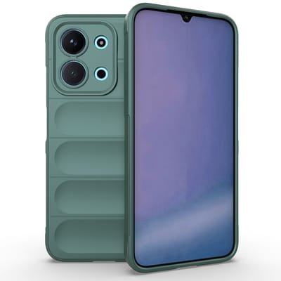 MobyDefend Hoesje - Geschikt voor Xiaomi Redmi 15C 4G - TPU Gripcase - Groen