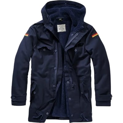 Brandit Parka jas -S- Flag Blauw