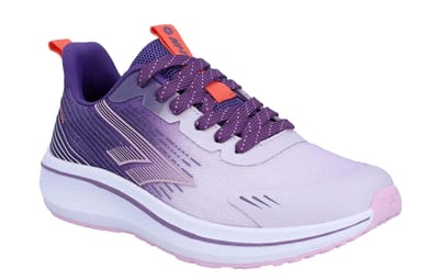 Hi-Tec Santorini Polyester Damessneakers Mystical/Thistle/Burnt Coral