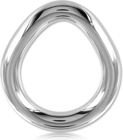 Black Label - Flared Cockring - RVS S